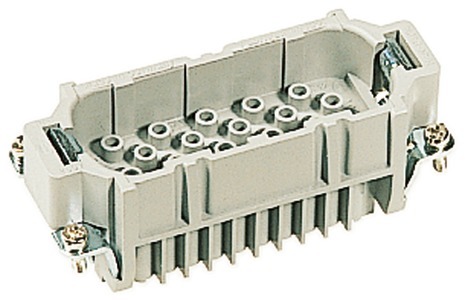 [E3WT7] Conector De Inserción Crimp Masculino Harting Han D De 40 Pines - 09210403001