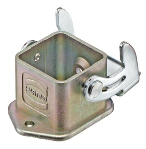 [E3WT8] Han 3 EMC Bulkhead Mount Housing Single Lever - 09620030301