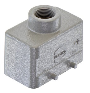 [E3WU8] Han B Kap Boveninvoer M20 Aluminium Connector Behuizing - 19300101420
