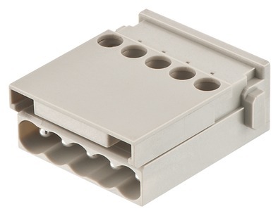 [E3WUN] Han E 5-Contact Male Screw Terminal Module 16A - 09140052601