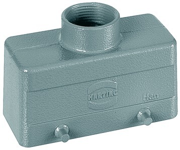 [E3WUS] Han B Capot Bas Profil 10B IP65 Aluminium Coulé - 09300101421