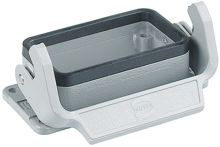 [E3WVX] Harting Han 16B Single Lever Bulkhead Housing - 09300160307