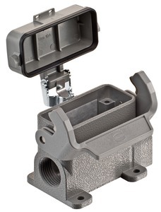 [E3WVQ] Harting 10A Oppervlakte Bevestiging Behuizing 2xM20 - 19200100295