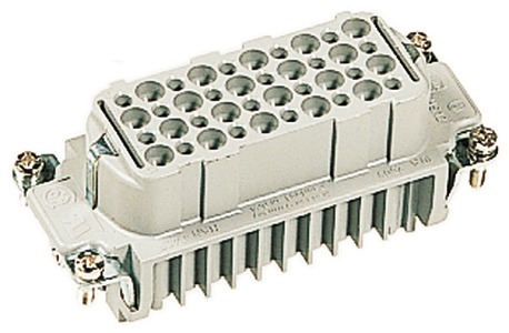 [E3WVT] Harting Han D 40 Position Female Crimp Insert 10A 250V - 09210403101