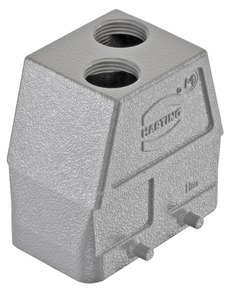 [E3WX5] Han 10B High Construction Hood Top Entry 2xM20 - 19300100465