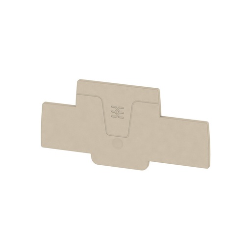 [E3WYW] Weidmuller AEP 2T 2.5 Plaque De Terminaison - 1547690000 [20 Pièces]
