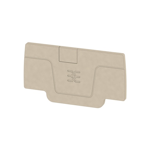 [E3WYX] Weidmuller AEP 2C 2.5 Terminal End Plate - 1514400000