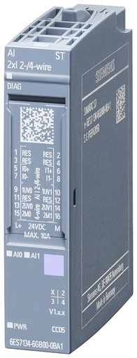 [E3WZ5] Siemens Et 200Sp Ai 2Xi Módulo De Entrada Analógica - 6Es71346Gb000Ba1