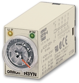 [E3WZM] Omron H3YN Multifunctionele Timer Relais 24VDC DPDT - H3YN8006H