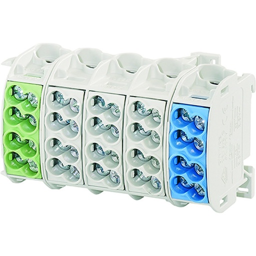 [E3X24] Hensel KKL 54 Terminal De Rama De Línea Principal De 5 Polos 1.5-25mm² - KKL 54