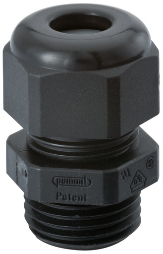 [E3X46] Hummel HSK-K M12 Cable Gland Black - 1209120150