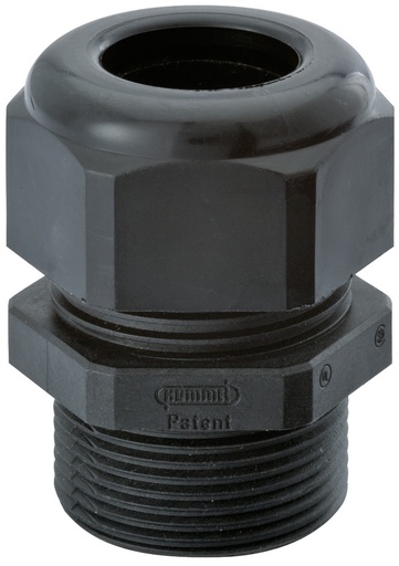 [E3X5V] M16 Lange Kabeldoorvoer HSK-K Zwart Polyamide - 1219160130