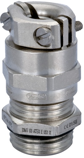 [E3X6T] EMC Ex Kabeldurchführung M25x1.5 Nickel Messing - 1617250050