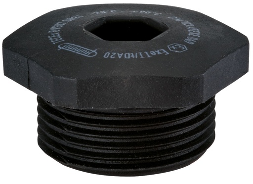 [E3X78] V-Ex M16x1.5 Polyamide Explosion Proof Plug - 1297160150