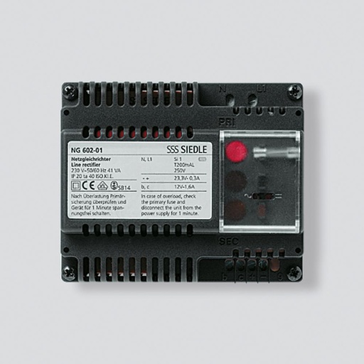 [E3X8E] Siedle NG 602-01 DIN Rail Voedingsunit - 200033585-00