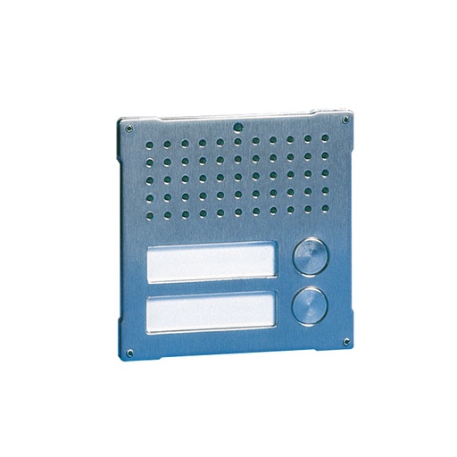 [E3X9N] Comelit IKall 2-Button Vandaalbestendig Audio Paneel - 3262S/2