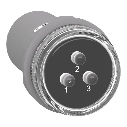 [E3XAX] Three Phase LED Voltage Indicator Light - XB5EV57K4