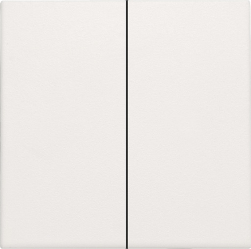 [E3XAD] Double Interrupteur Électronique Ensemble De Finition Blanc - 101-31004