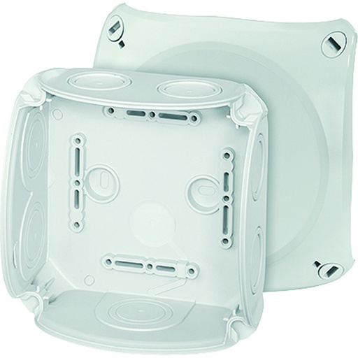 [E3XBW] Hensel IP66 Junction Box 130x130mm With Quick Locks - DK 0600 G