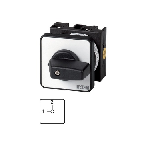 [E3XD2] Eaton T0 20A Interrupteur Encastré Changement 4 Contacts IP65 - 011396