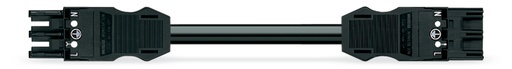 [E3XEQ] Wago B2ca Cable Interconectado De 3 Polos 2M Negro - 771-9293/017-201
