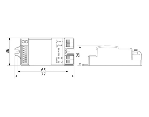 [E3XEC] Opple Led Module Beweging En Daglicht Sensor Ct - 140060553