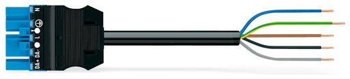[E3XEK] WAGO B2ca Cable Preensamblado De 5 Polos 1.5mm² 1M Azul - 771-9285/216-101