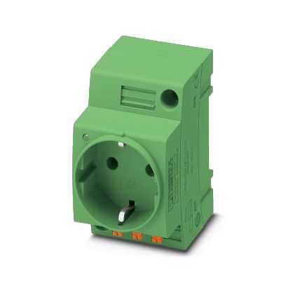 [E3XGV] Phoenix Contact Din Rail Socket Met Led Indicator (Europese Stekkerdoos) - 0804041