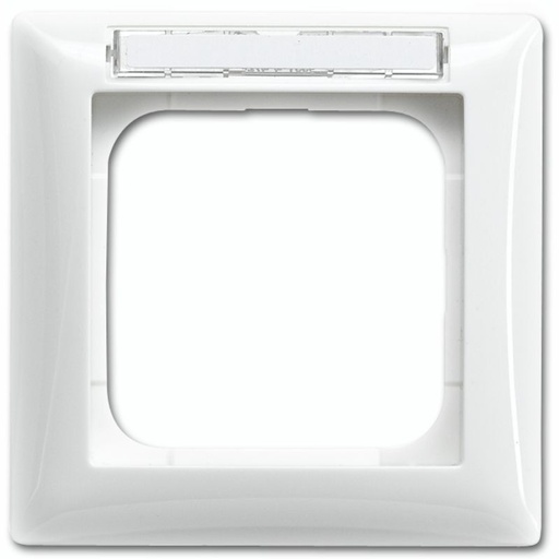 [E3XHD] ABB Enkele Frame Afdekking Met Tekstvenster - 2CKA001754A4548