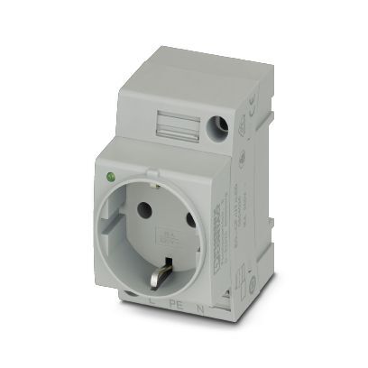 [E3XJG] Phoenix Contact Din Rail Socket Met Led Indicator (Europese Stekkerdoos) - 0804026