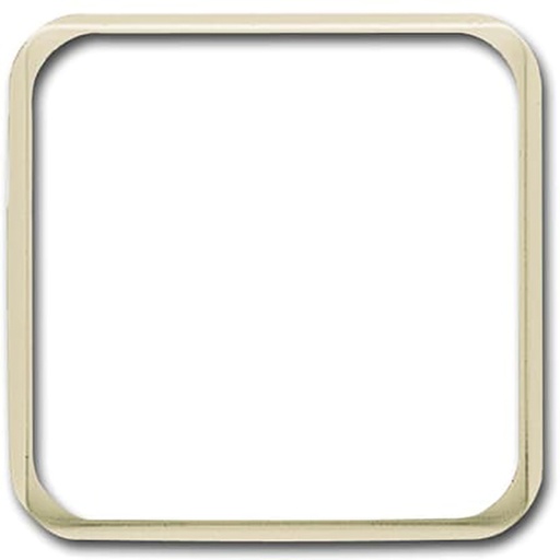 [E3XHM] ABB Busch-Jaeger 50x50mm SI Adaptateur Capot Crème - 2CKA001726A0173