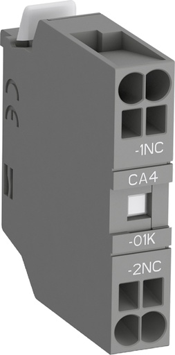 [E3XMT] ABB Bloque De Contacto Auxiliar Montado En Frontal 1NC 4A - 1SBN010160R1001