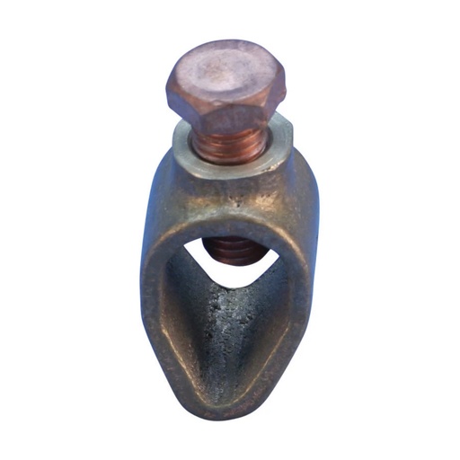 [E3XMA] Bronzen Aardstaaf Klem 1/2-5/8 Inch Voor 70mm² Geleider - 158160
