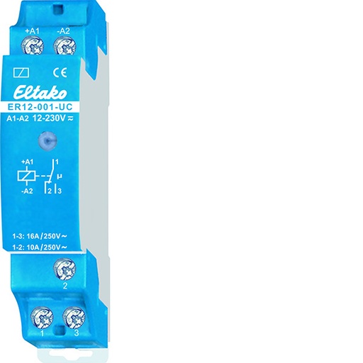 [E3XPG] Eltako ER12-001-UC DIN Schienen Schaltrelais 16A 250V - 22001601
