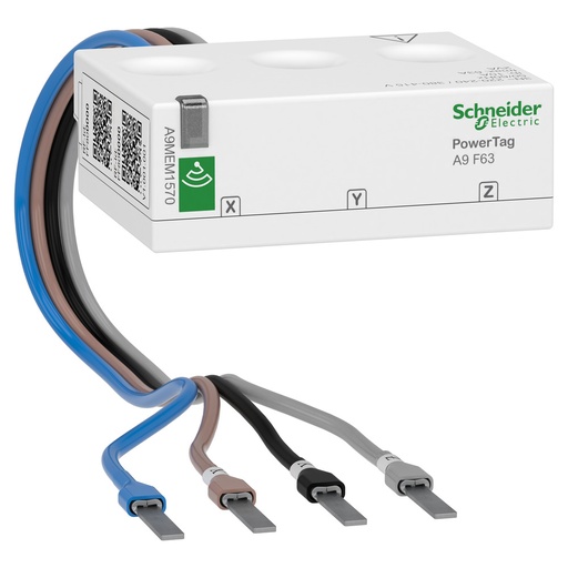 [E3XQE] Schneider Powertag Energie F63 3P+N 63A Draadloze Sensor - A9MEM1570
