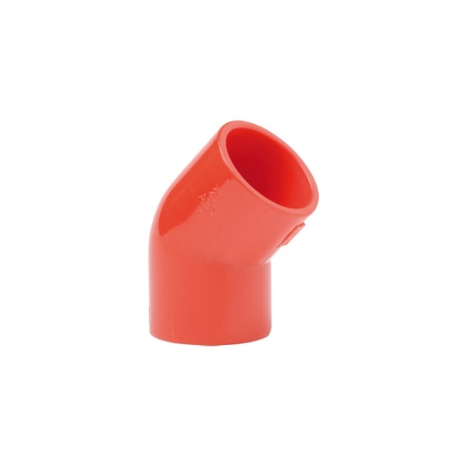 [E3XQ6] Comelit Codo De 45 Grados Accesorio De Tubo 25mm - PIP-006 [10 Piezas]