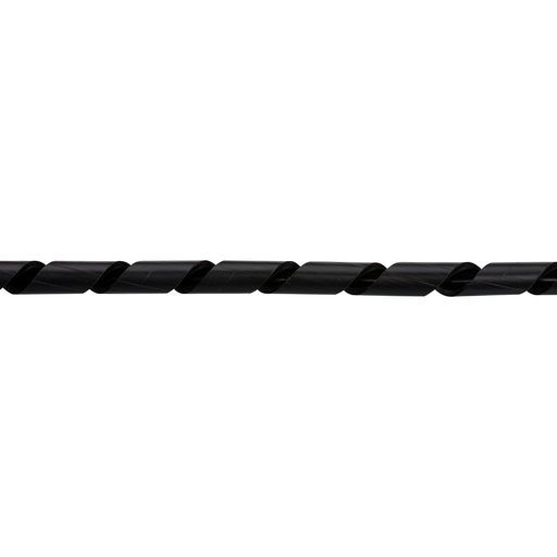 [E3XSE] Conex Schwarze Spiralkabelummantelung 4-10mm 25M Rolle - CG010102 [25 Meter]