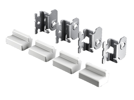 [E3XWY] Rittal SZ Montaje Mural Escuadra De Fijación-Set 40mm - 2503020 [4 Piezas]