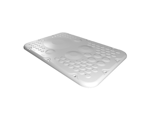 [E3XXW] Rittal Tamaño 5 Placa De Pasacables De Plástico - 2565300