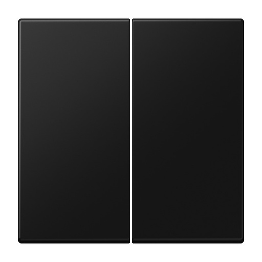 [E3Y4M] KNX LS990 Serie Interruptor Doble Negro Grafito - LS102SWM