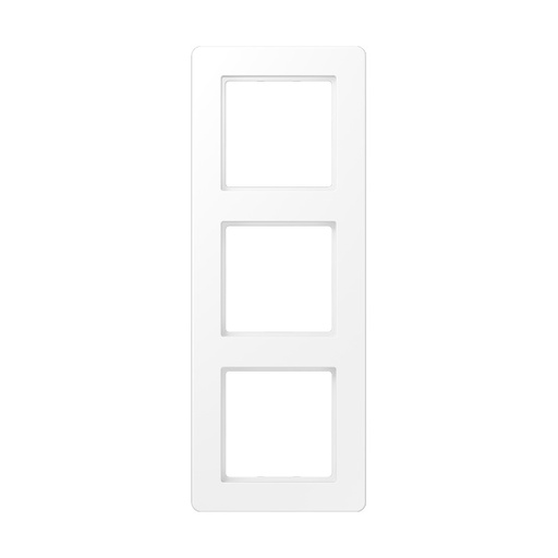 [E3Y4C] Jung A-Flow Cadre De Capot 3 Voies Blanc Neige Mat - AF583BFWWM