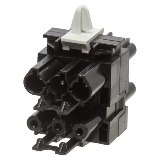 [E3Y3Z] Adels AC166 3-Pole H-Distributor Black - 167463