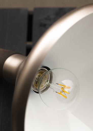 [E3Y66] Bailey Enrollado Básico G45 E27 3W Regulable Bombilla LED Filamento - 143620