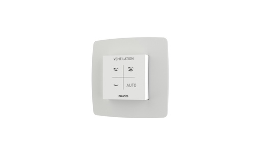[E3Y9C] Sensor De Habitación CO2 Duco RF Cableado Con Controles Blanco - 0000-4604