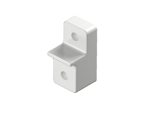 [E3Y88] AX Wand Befestigungswinkel-SET RAL 7035 - 1485400 [4 Teile]