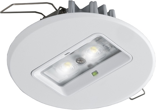 [E3YAK] 2W Selbstversorgende LED Notfall Einbau Downlight DALI - 7TCA091180R0302