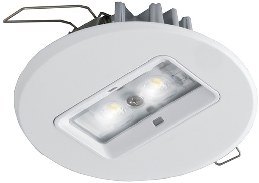 [E3YAS] ABB VanLien 2W LED Luminaria De Emergencia Empotrada - 7TCA091130R0391