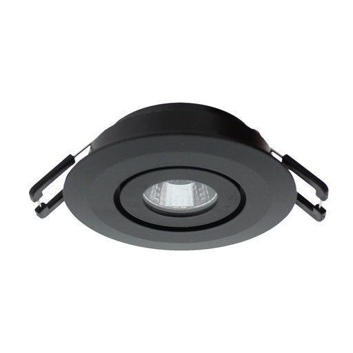 [E3YC9] Siena Cob 3.1W Verstellbarer Led Spot Schwarz - 863716