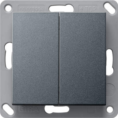 [E3YC4] Gira Transmisor De Pared Bluetooth De 2 Canales Antracita - 246228