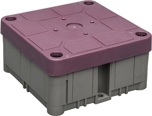 [E3YES] ABB Recycled Junction Box 3640 With Red Cover - 1SPA007130F9120